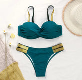 Costum de baie din două piese ''Blue Effort'' - Zappy Fashion Romania